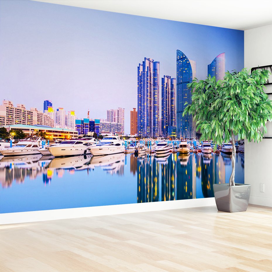 Fototapeta - miasto, woda, budynki