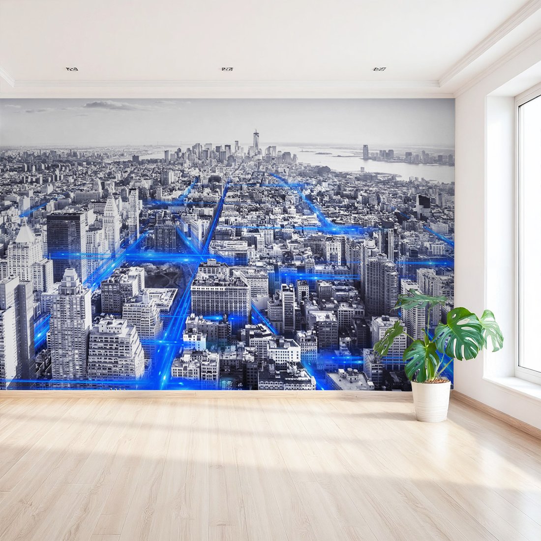 Fototapeta - miasto, budynki, abstrakcja