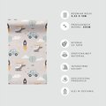 Tapeta - dziecięca, samochody, helikoptery, balony