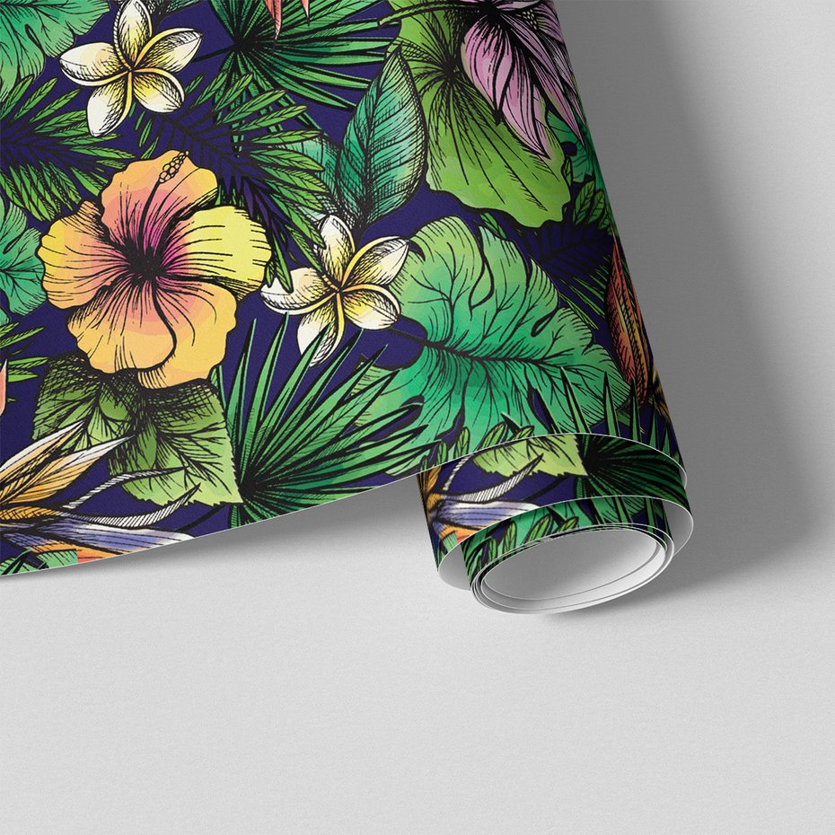 Tapeta - kwiaty, liście, natura