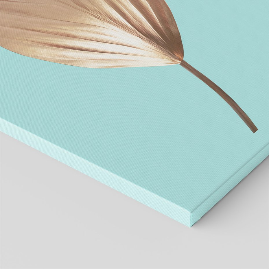 Obraz na płótnie - liść, roślina, dekoracja