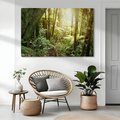 Obraz na płótnie - las, drzewa, roślinność