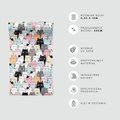 Tapeta - dziecięca, koty, ilustracja, tło