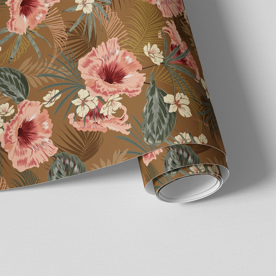 Tapeta - kwiaty, liście, natura