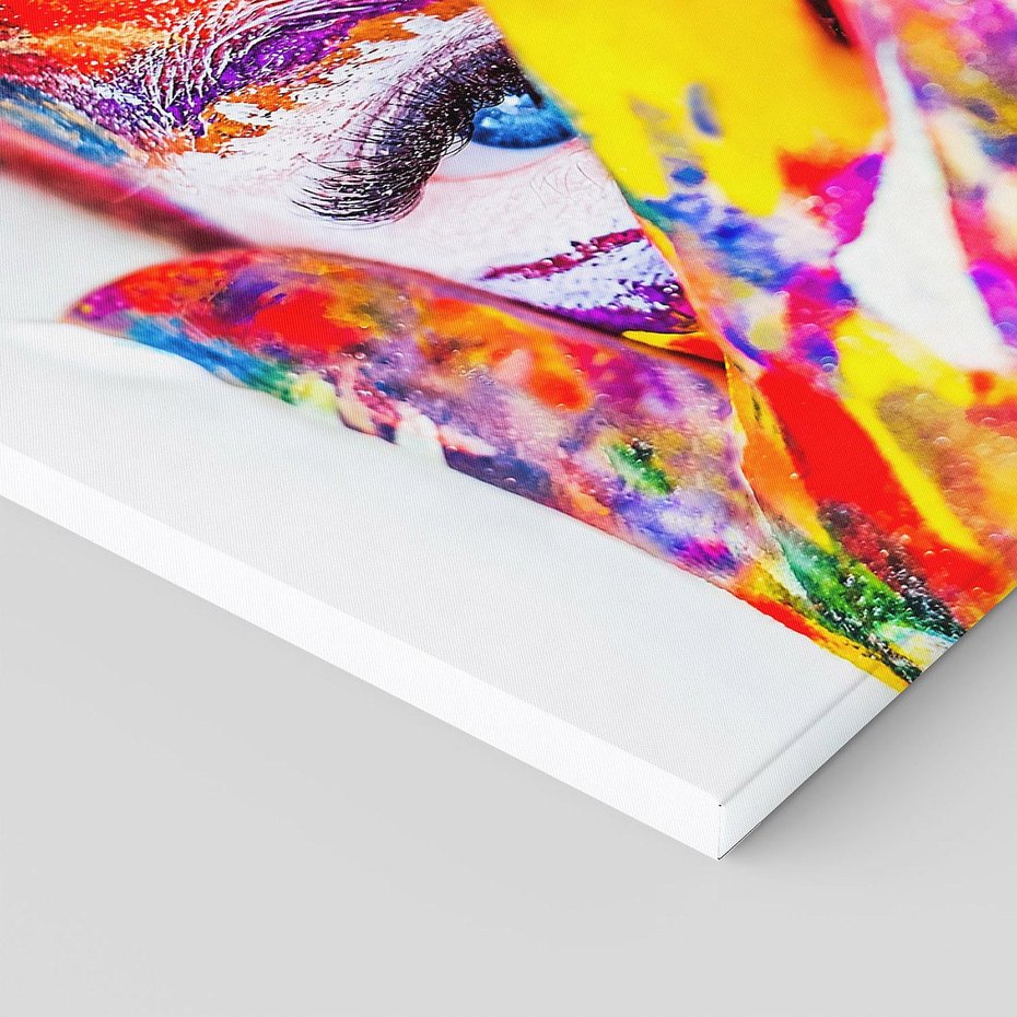 Obraz na płótnie - farby, kolory, abstrakcja