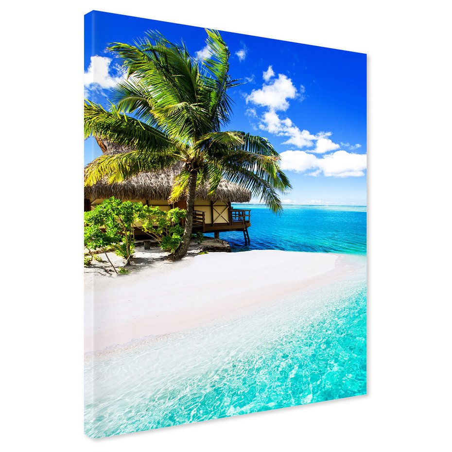 Obraz na płótnie - plaża, morze, tropiki