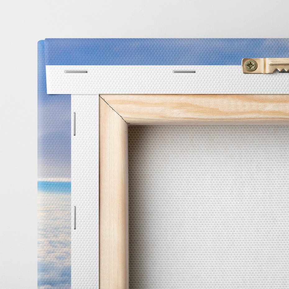 Obraz na płótnie - niebo, chmury, widok