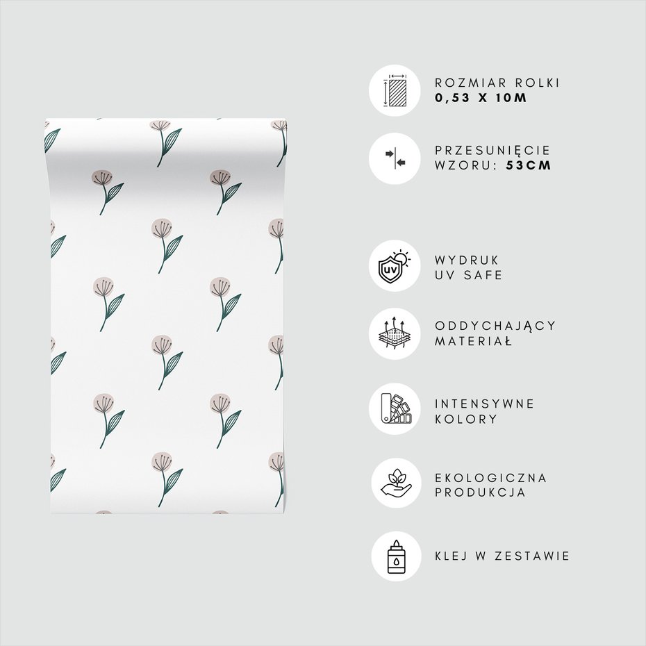 Tapeta - kwiaty, liście, natura