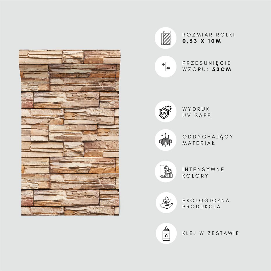 Tapeta - ściana, kamień, tekstura