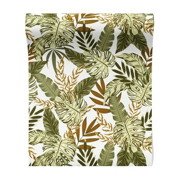 Tapeta - liście, monstera, tropikalny