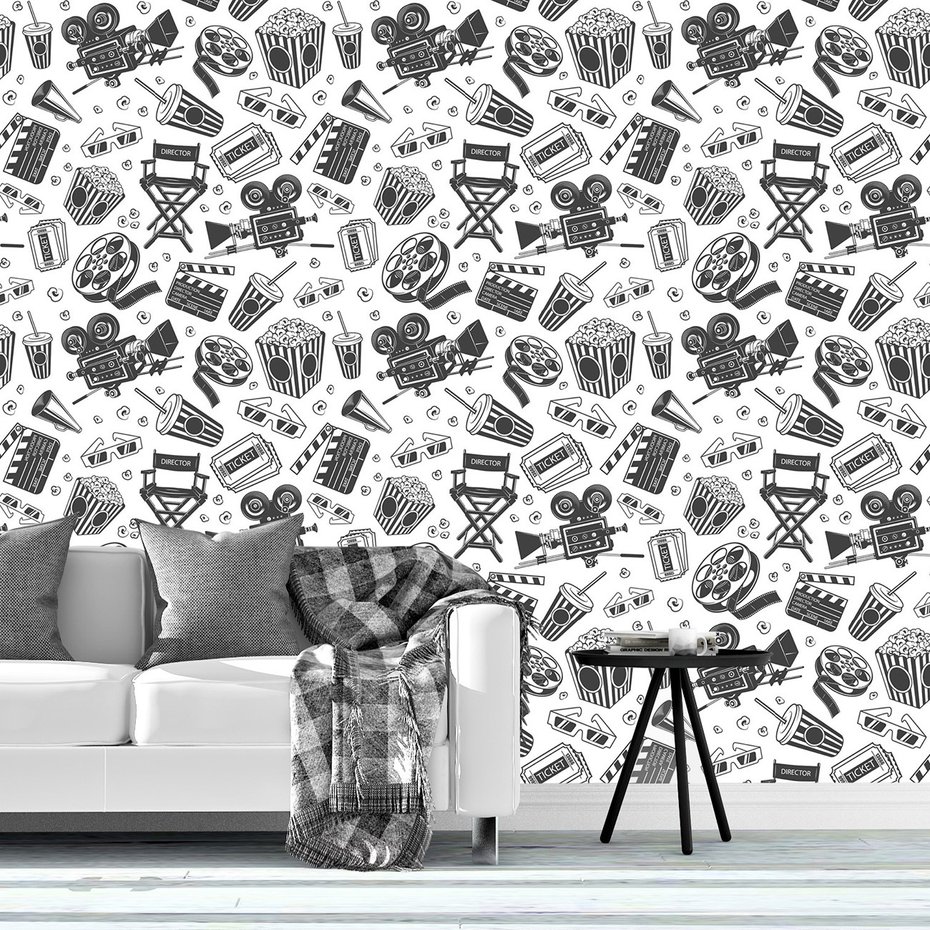 Tapeta - kino, film, popcorn