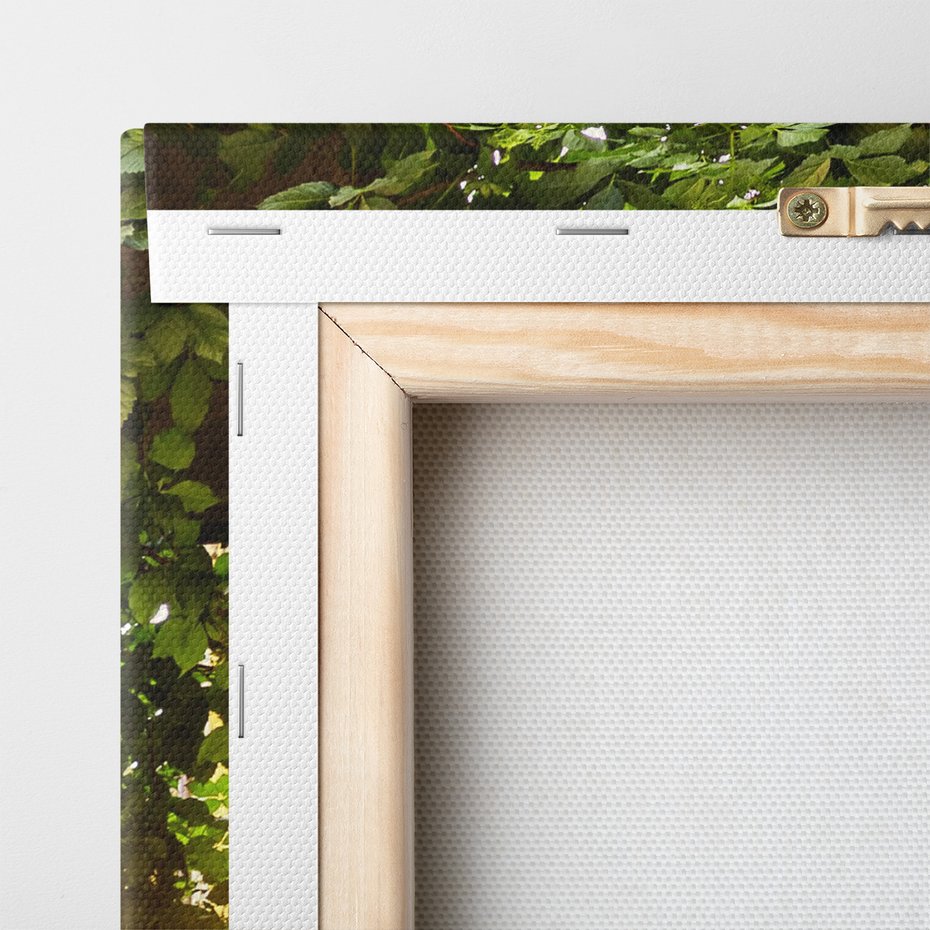 Obraz na płótnie - uliczka, budynki, słońce