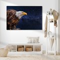 Obraz na płótnie - orzeł, ptak, gwiazdy