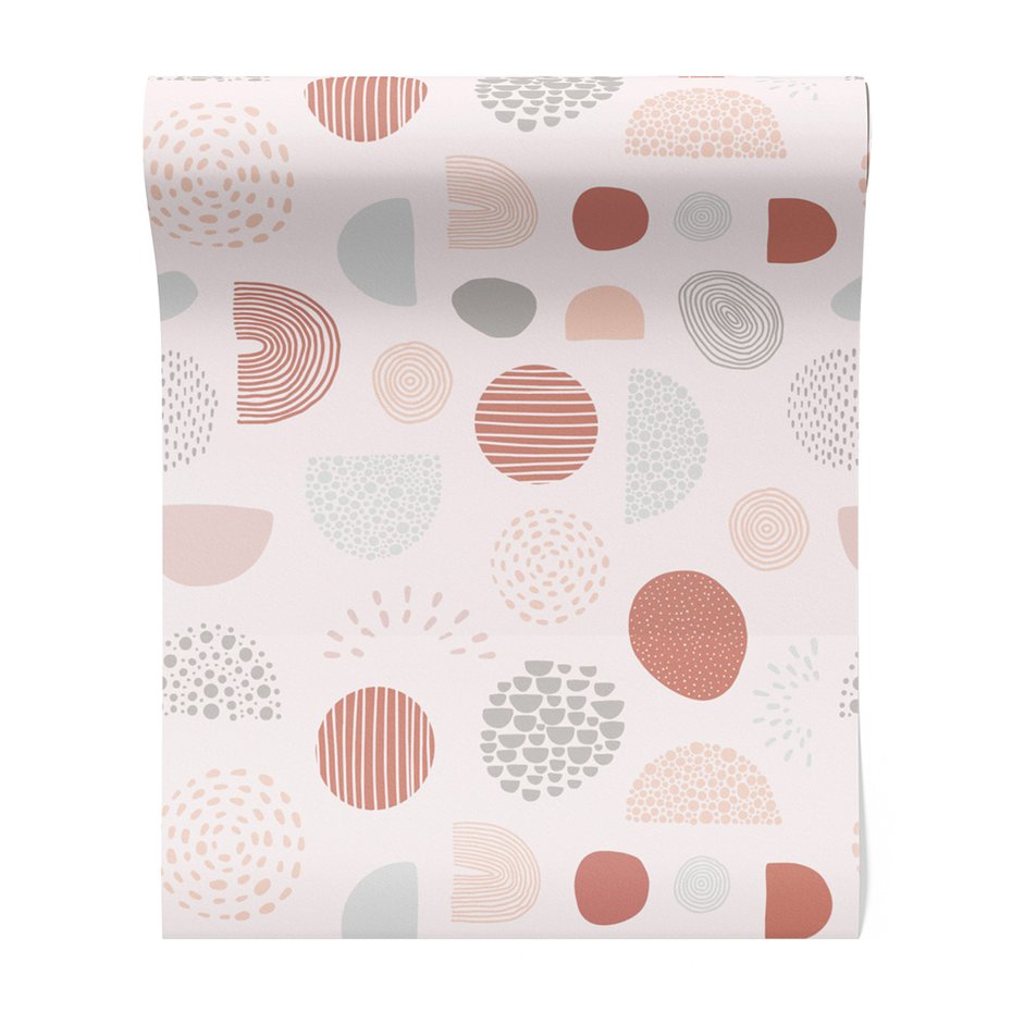 Tapeta - koła, linie, abstrakcja