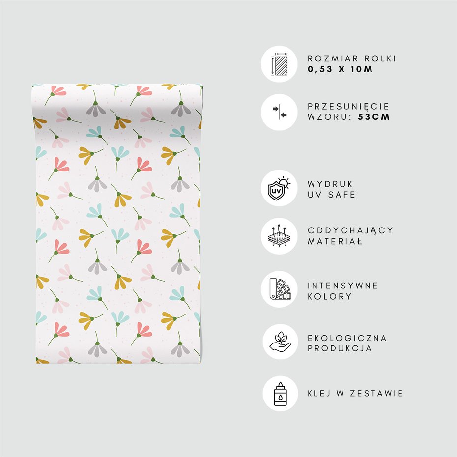 Tapeta - kwiaty, tło, wzór