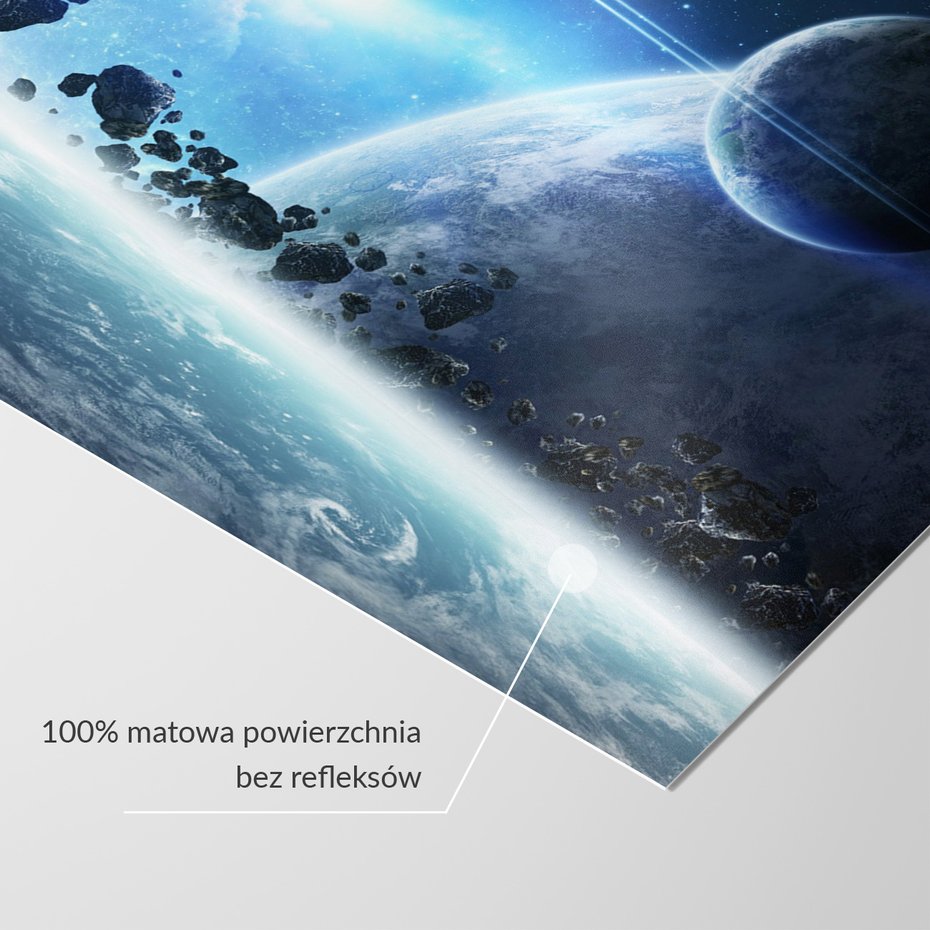 Fototapeta - kosmos, planety, asteroidy