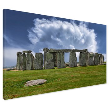 Obraz na płótnie - Stonehenge, kamienie, niebo