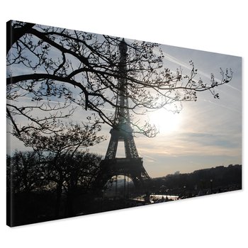 Obraz na płótnie - Paryż, wieża Eiffla, miasto
