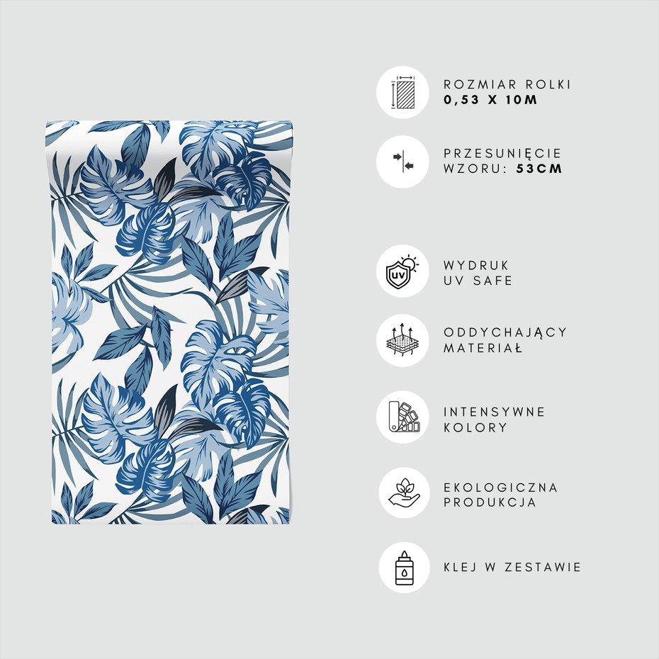 Tapeta - liście, monstera, tropikalny