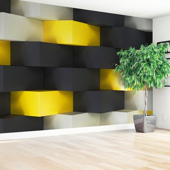 Fototapeta - abstrakcja, kostki, geometria