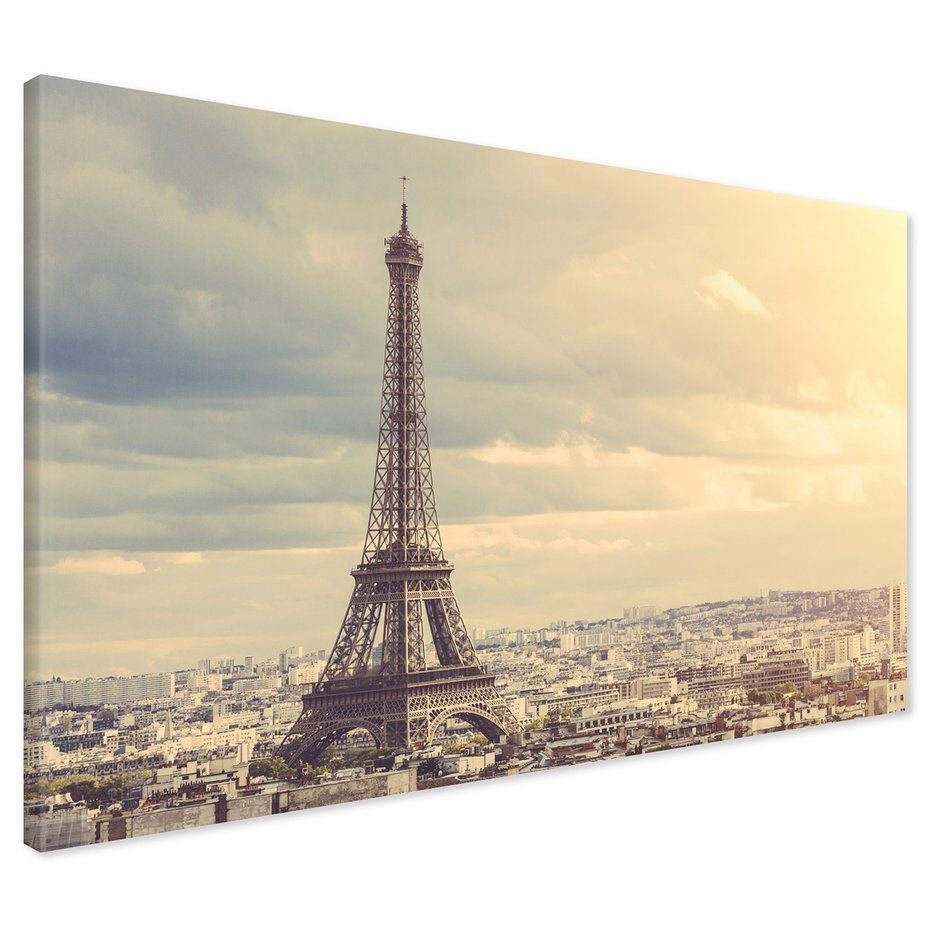Obraz na płótnie - Paryż, wieża, miasto