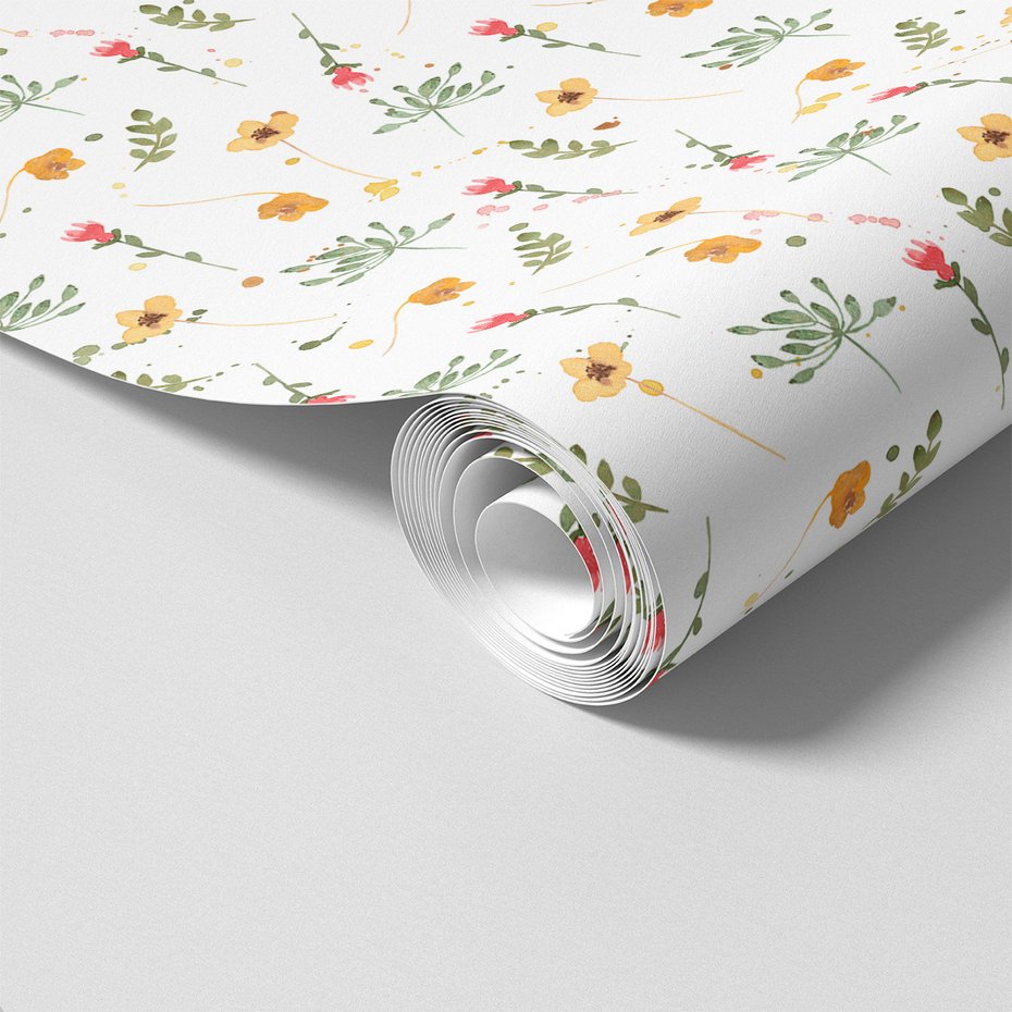 Tapeta - kwiaty, liście, natura