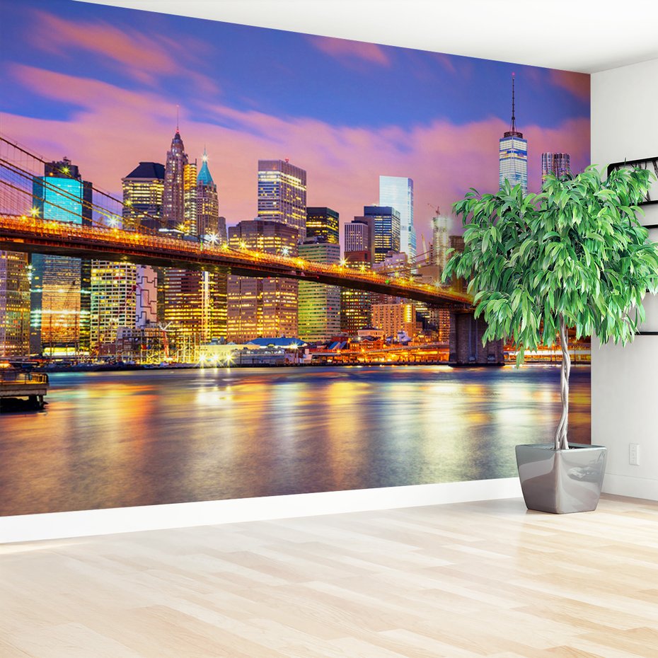 Fototapeta - miasto, most, woda