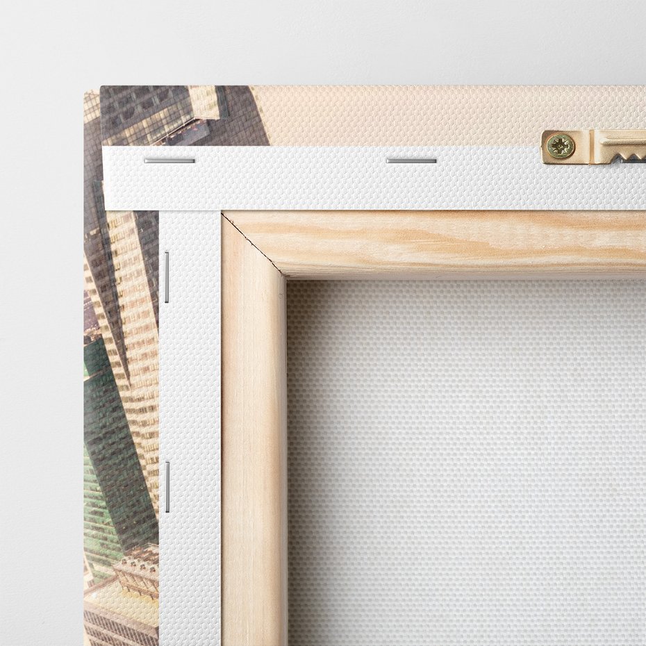 Obraz na płótnie - miasto, budynki, drapacze chmur