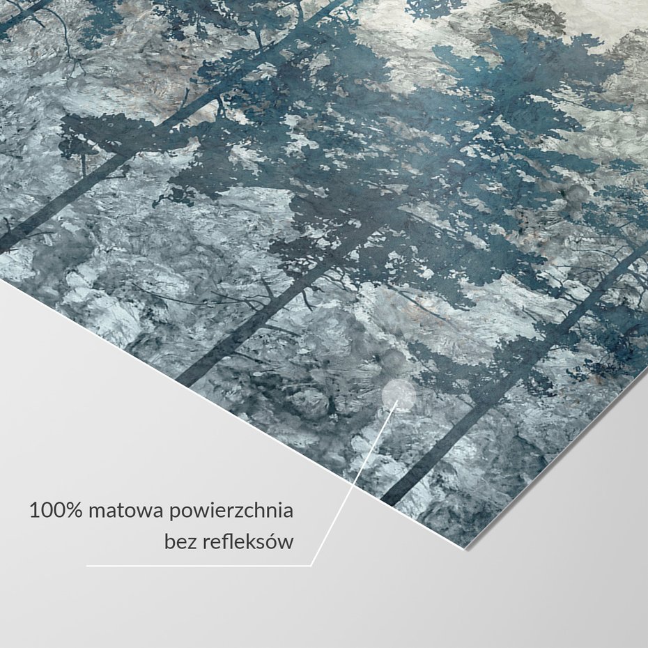 Fototapeta - loft, las, sosny