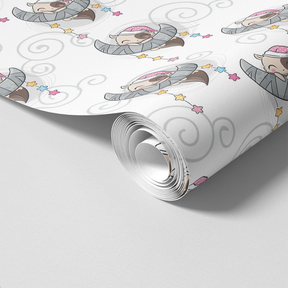 Tapeta - dziecięca, sen, księżyc