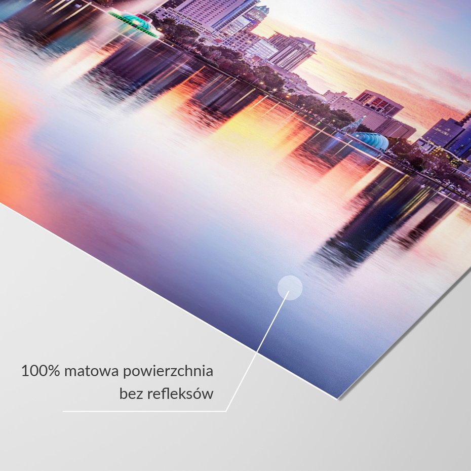 Fototapeta - miasto, jezioro, budynki