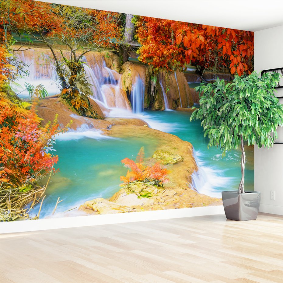 Fototapeta - wodospad, krajobraz, natura