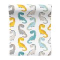 Tapeta - dziecięca, dinozaury, wzór, tło