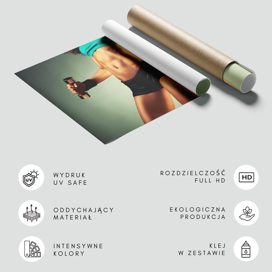 Fototapeta - fitness,sport,ćwiczenia