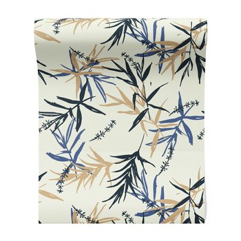 Tapeta - liście, kwiaty, gałązki