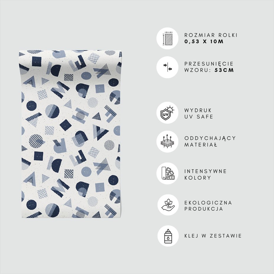 Tapeta - geometria, kształty, abstrakcja