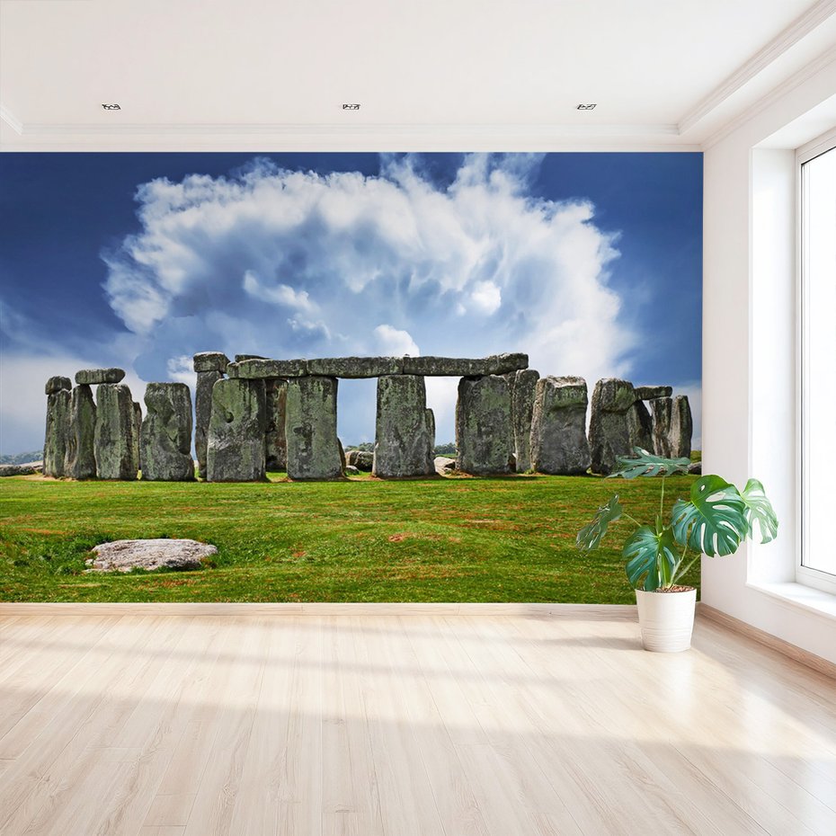 Fototapeta - stonehenge, krajobraz, kamienie