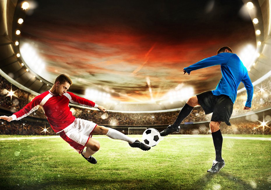 Fototapeta - piłka nożna, sport, stadion