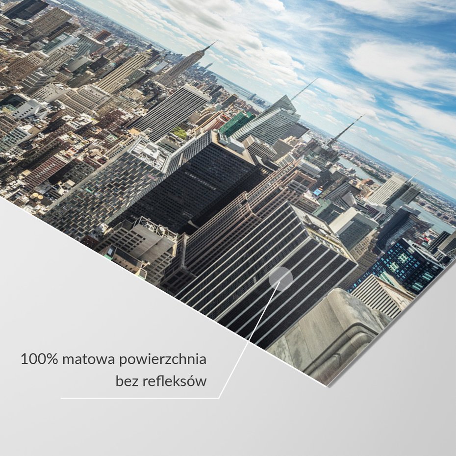 Fototapeta - miasto, drapacze chmur, niebo