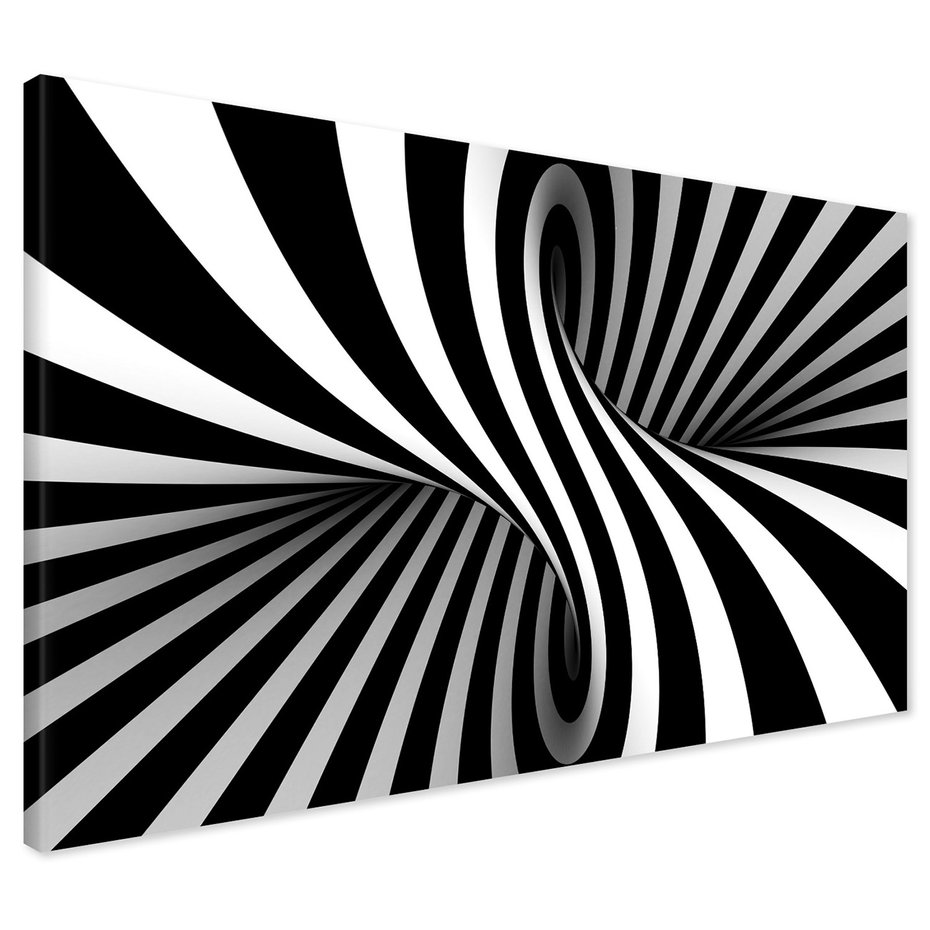 Obraz na płótnie - abstrakcja, spirala, iluzja