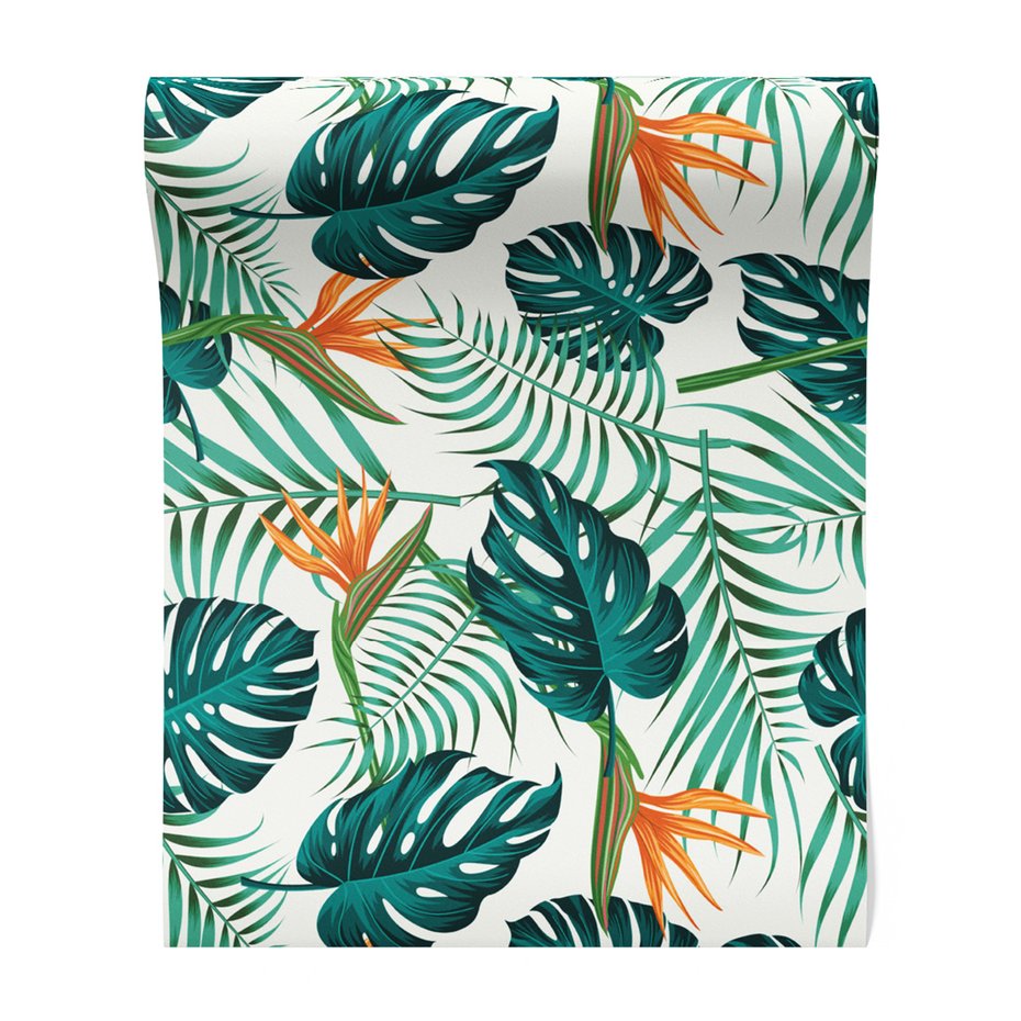 Tapeta - liście, kwiaty, natura