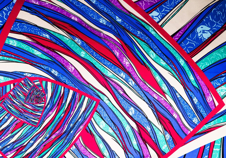 Fototapeta - abstrakcja, wzory, kolory