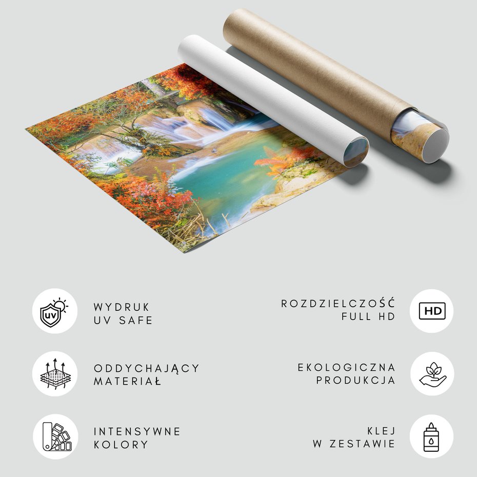 Fototapeta - wodospad, krajobraz, natura