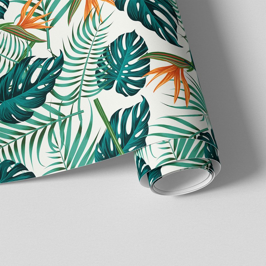 Tapeta - liście, kwiaty, natura