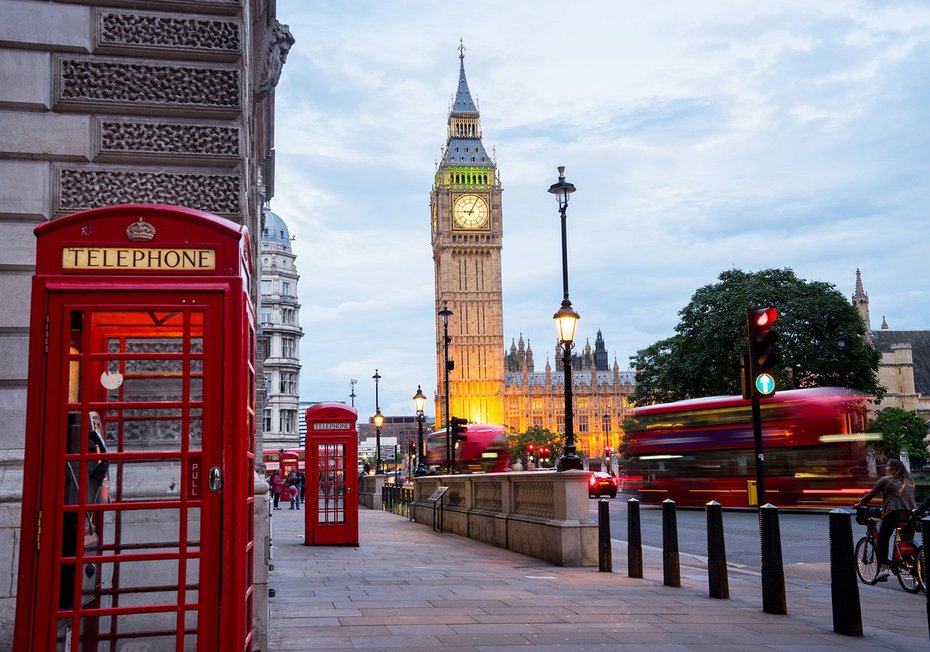 Fototapeta - Londyn, Big Ben, miasto