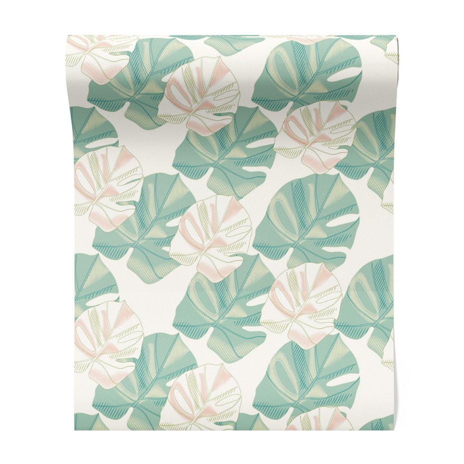 Tapeta - liście, monstera, natura