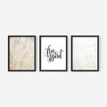 Zestaw obrazy w ramie, plakaty - trawa, natura, lekkość - rama czarna