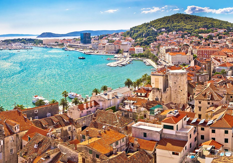 Fototapeta - miasto, morze, panorama