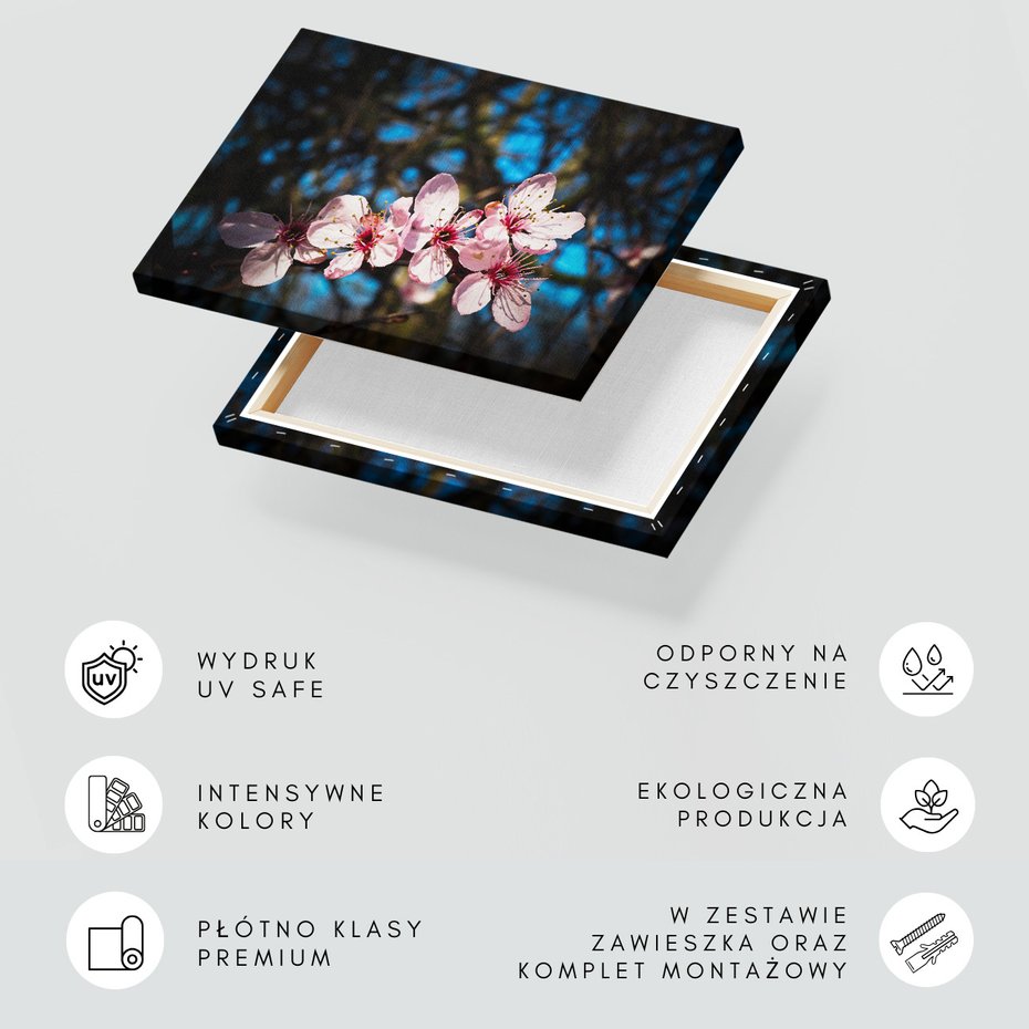 Obraz na płótnie - kwiaty, wiosna, natura