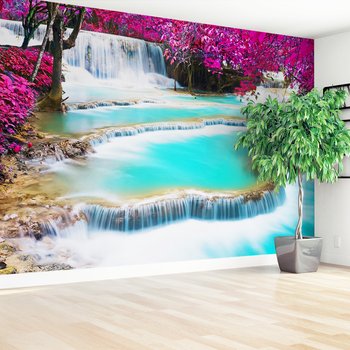 Fototapeta - wodospad, natura, woda